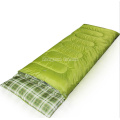 Gros sac de couchage en coton vert, sacs de couchage pour adultes